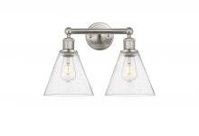 Innovations Lighting 616-2W-SN-GBC-84 - Berkshire - 2 Light - 17 inch - Satin Nickel - Bath Vanity Light