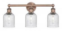 Innovations Lighting 616-3W-AC-G559-5SDY - Bridal Veil - 3 Light - 23 inch - Antique Copper - Bath Vanity Light