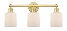 Innovations Lighting 616-3W-SG-G111 - Cobbleskill - 3 Light - 23 inch - Satin Gold - Bath Vanity Light