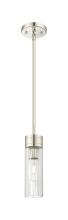 Innovations Lighting 617-1S-PN-G617-8SCL - Boreas - 1 Light - 3 inch - Polished Nickel - Stem Hung - Mini Pendant