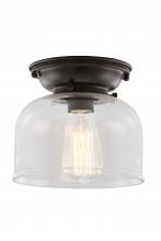 Innovations Lighting 623-1F-OB-G72 - Bell - 1 Light - 8 inch - Oil Rubbed Bronze - Flush Mount