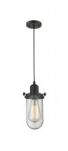 Innovations Lighting 900-1P-OB-CE231-OB-CL - Centri - 1 Light - 5 inch - Oil Rubbed Bronze - Cord hung - Mini Pendant