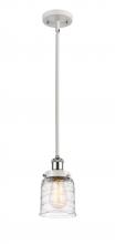 Innovations Lighting 916-1S-WPC-G513 - Bell - 1 Light - 5 inch - White Polished Chrome - Mini Pendant