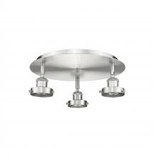 Innovations Lighting 916-3C-SN - Ballston Urban - 3 Light - 15 inch - Satin Nickel - Flush Mount