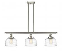 Innovations Lighting 916-3I-SN-G713-LED - Bell - 3 Light - 36 inch - Brushed Satin Nickel - Stem Hung - Island Light