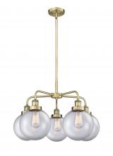 Innovations Lighting 916-5CR-AB-G202-8 - Whitney - 5 Light - 27 inch - Antique Brass - Chandelier