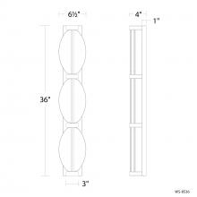 Modern Forms US Online WS-8536-27-BN - Deco Bath Vanity Light