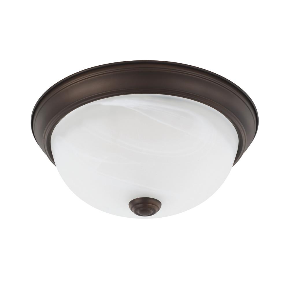 2 Light Flush Mount