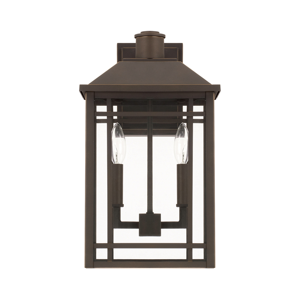 2 Light Outdoor Wall Lantern