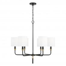 Capital 441961YA-702 - 6 Light Chandelier