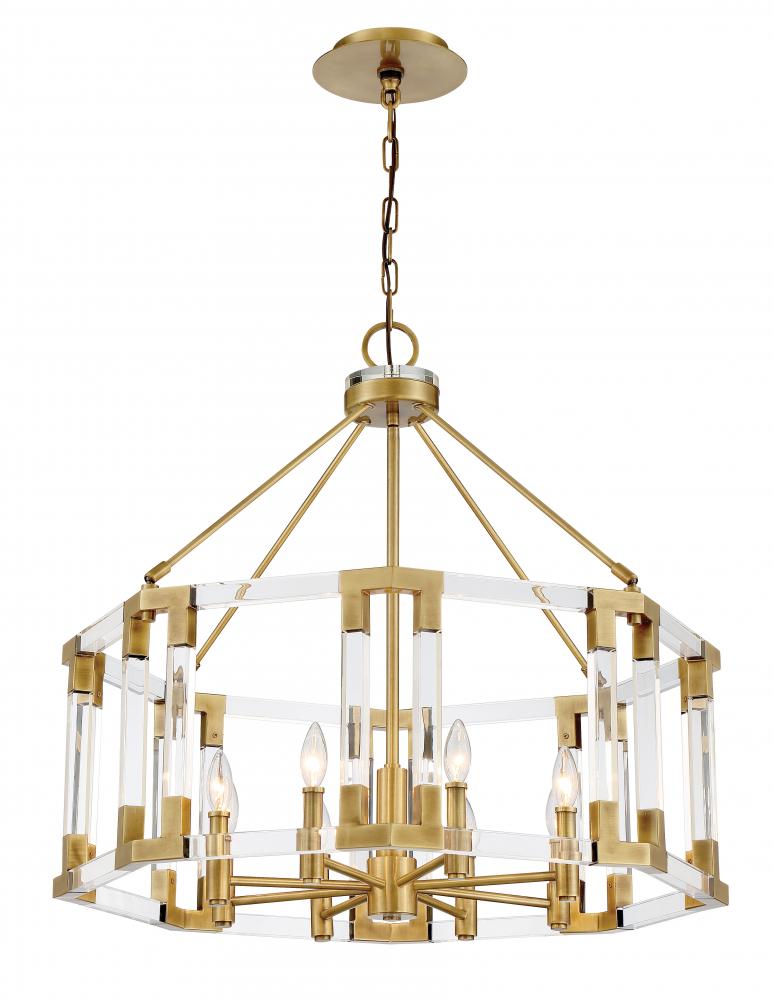 Prima Vista - 8 Lights Chandelier Fixture