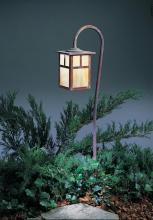 Arroyo Craftsman LV27-M6TAM-AB - low voltage 6" mission fixture with t-bar overlay