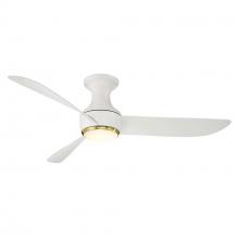 Modern Forms US - Fans Only FH-W2203-52L35SBMW - Corona 52 Flush Mount Ceiling Fan