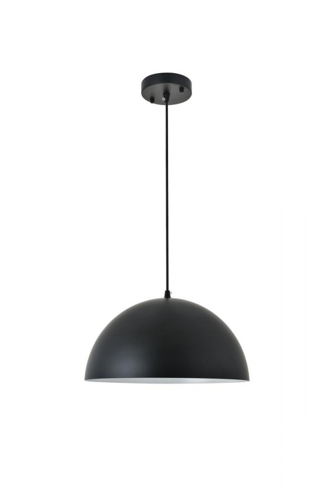 Forte 1 light black Pendant