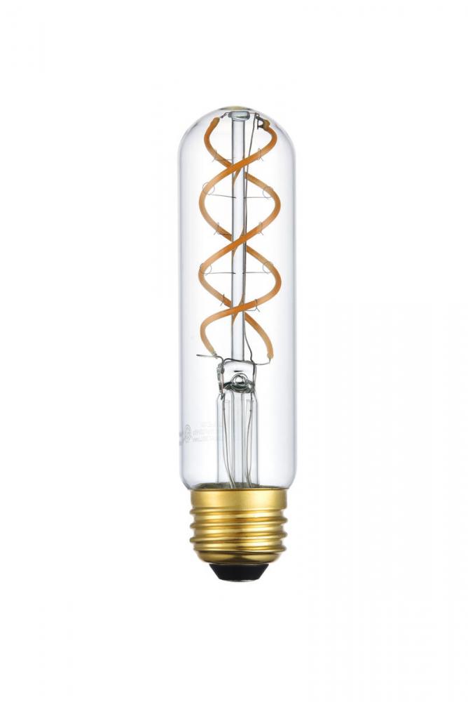 LED Decorative Helix vertical 2200K nostaligic filament 6 watts 330 lumens T10 light bulb