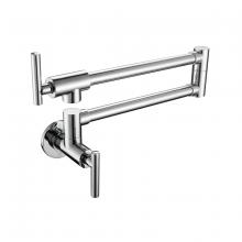 Elegant FAK-312PCH - Gabriel Wall Mounted Pot Filler in Chrome