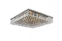 Elegant V2032F24BK/RC - Maxime 24 inch black flush mount