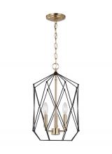 Visual Comfort & Co. Studio Collection 5234103EN-848 - Zarra Medium Three Light Lantern