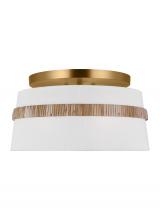 Visual Comfort & Co. Studio Collection AF1143RTN - Cordtlandt Small Semi-Flush Mount