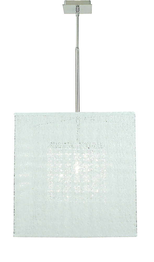 Single Light Chandelier from the Chloe Collection