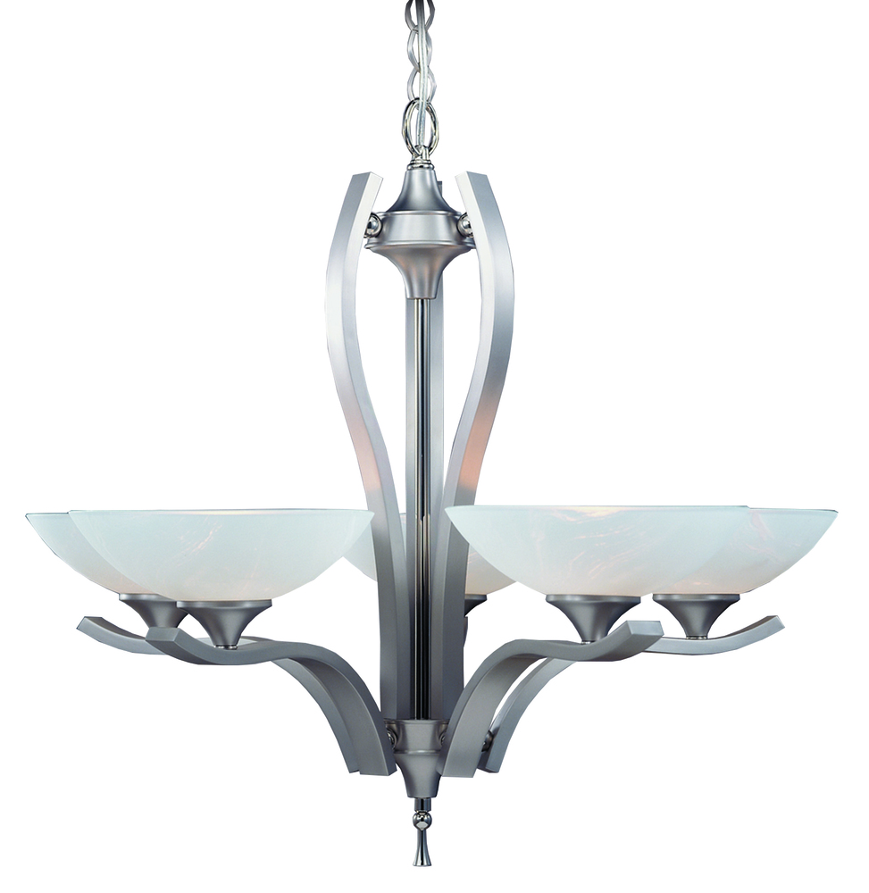 Five Light Chandelier from the Solstice Collection