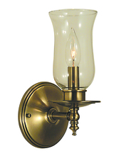 Framburg 2501 AB - 1-Light Antique Brass Sheraton Sconce