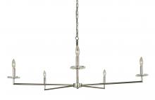 Framburg 5450 PN - 5-Light Polished Nickel Muse Chandelier