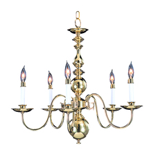 Framburg 9126 SP - 5-Light Satin Pewter Jamestown Dining Chandelier