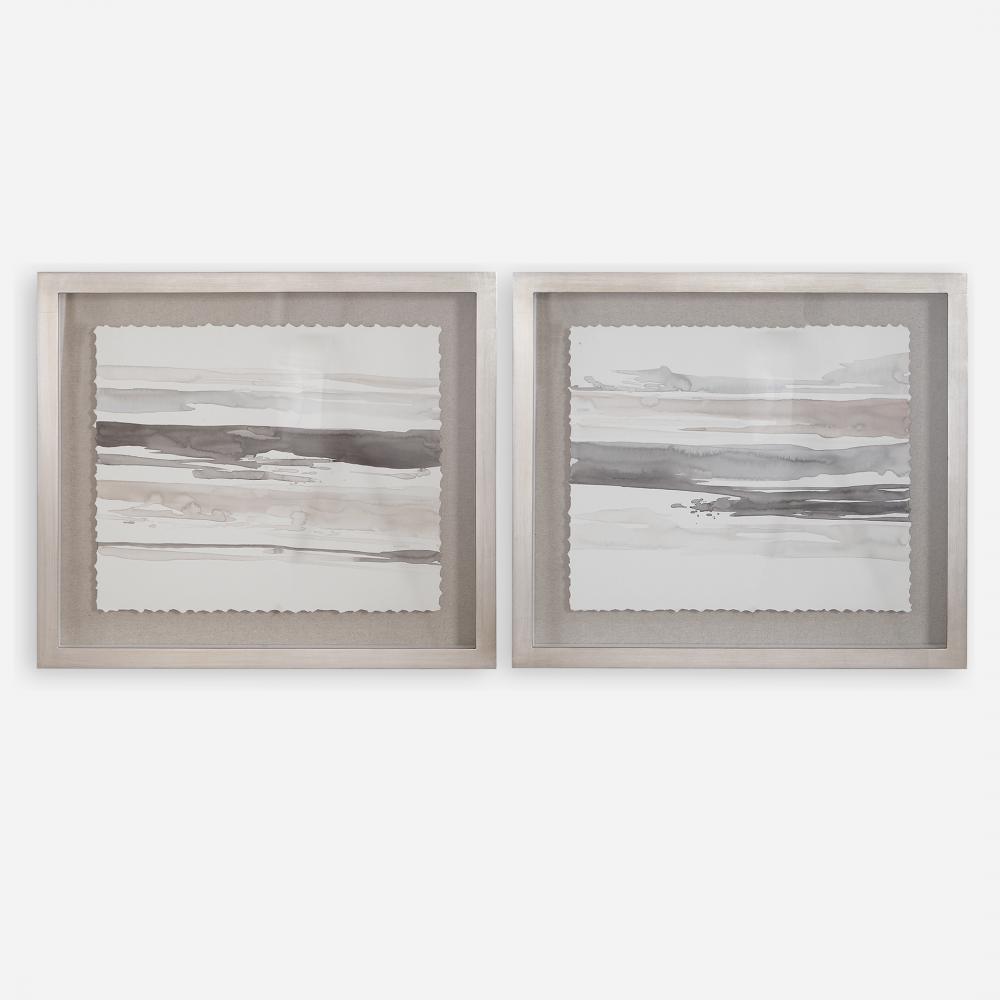 Neutral Landscape Framed Prints, Set/2