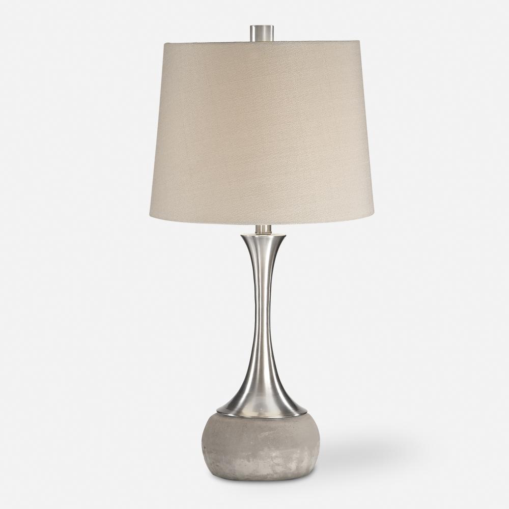 Uttermost Niah Brushed Nickel Lamp