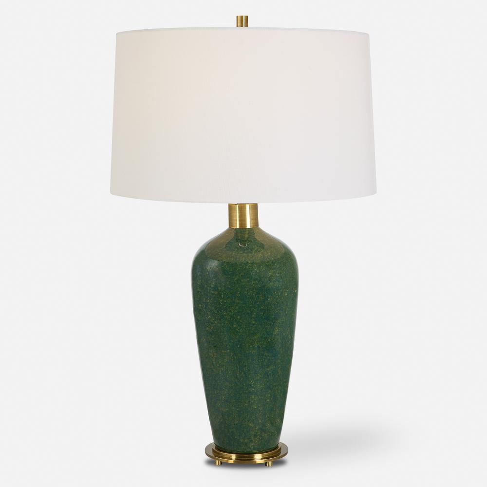 Uttermost Verdell Green Table Lamp