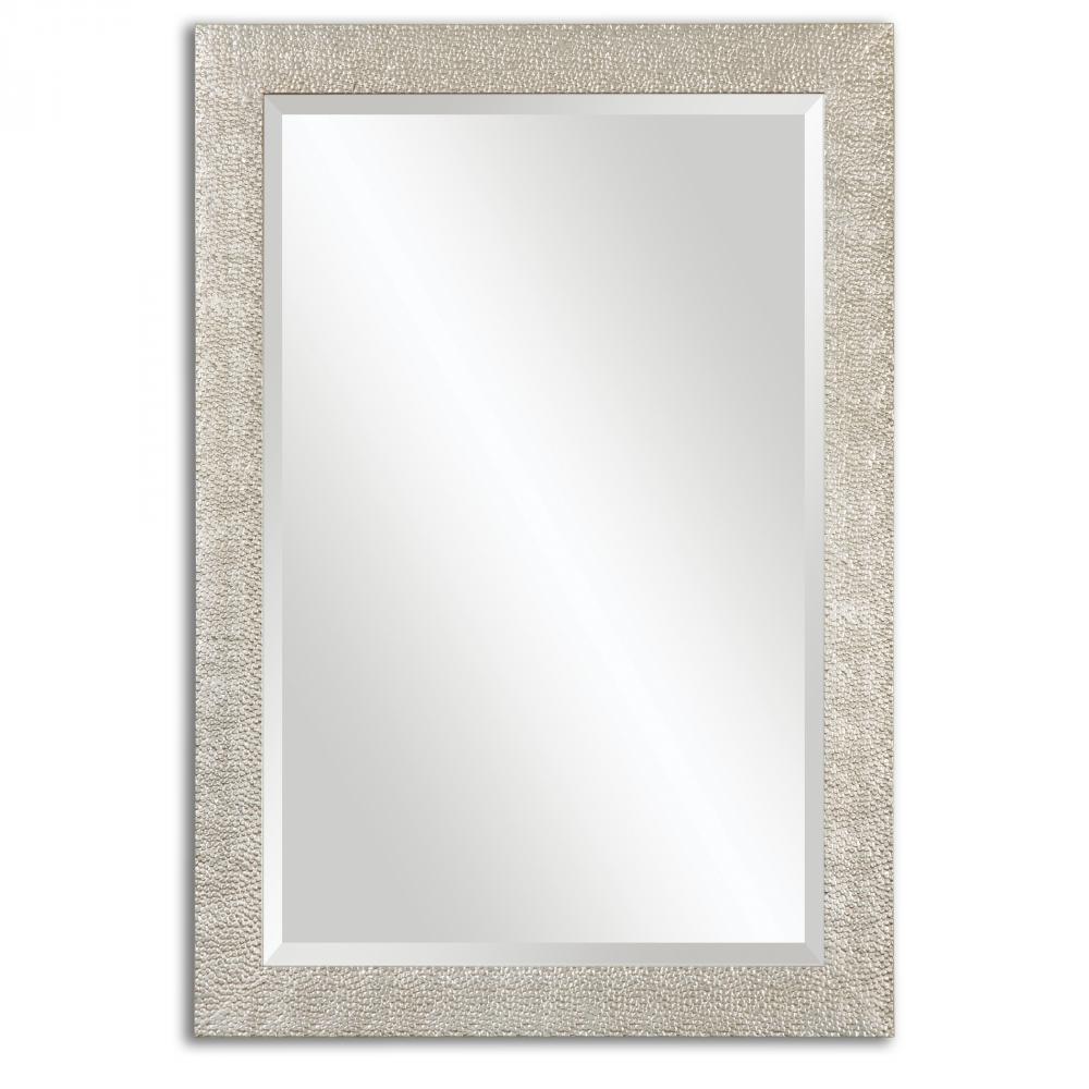 Porcius Antiqued Silver Mirror