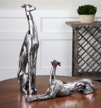 RESTING GREYHOUNDS