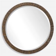 Uttermost 09459 - Wayde Gold Bark Round Mirror