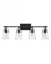 Hinkley 5134BK - Large Four Light Vanity