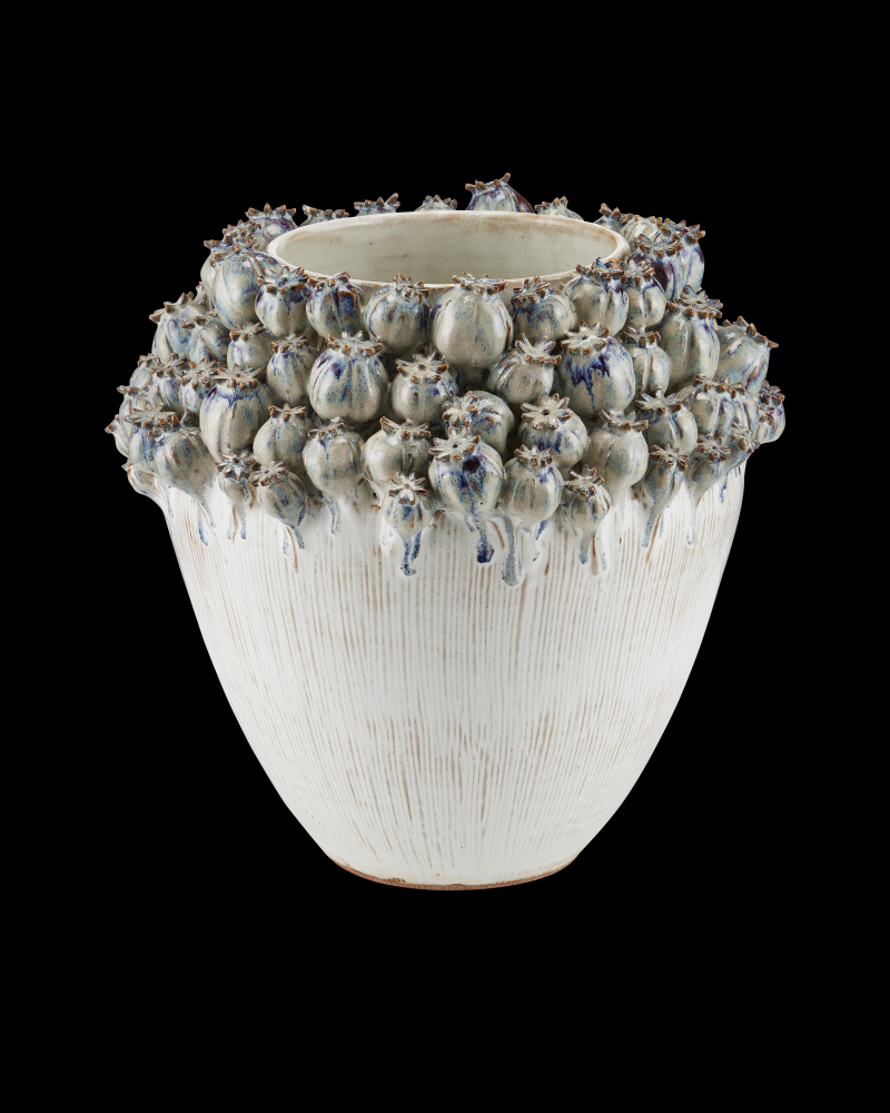 Poppy Pod Crown Large Vase