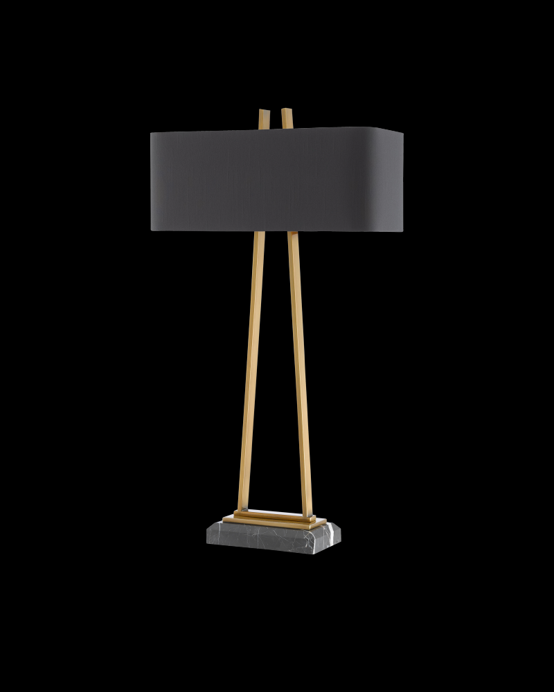 Adorn Large Brass Table Lamp