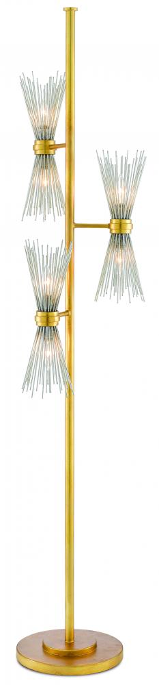 Novatude Gold Floor Lamp