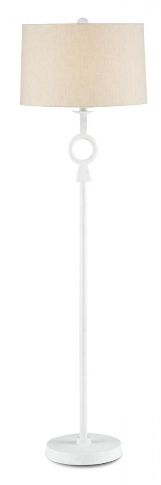 Germaine White Floor Lamp