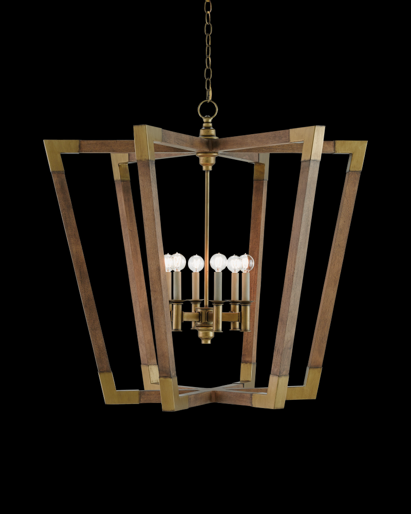 Bastian Large Chestnut Lantern