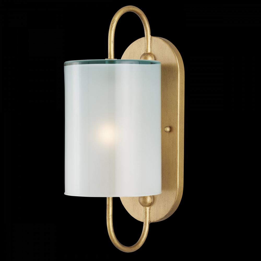 Glacier Brass Wall Sconce