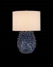 Currey 6000-0992 - Maitake Dark Blue Table Lamp