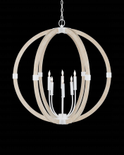 Currey 9000-1131 - Bastian Sandstone Orb Chandelier