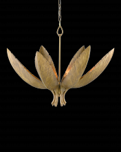 Currey 9000-0766 - Bird of Paradise Brass Chandelier